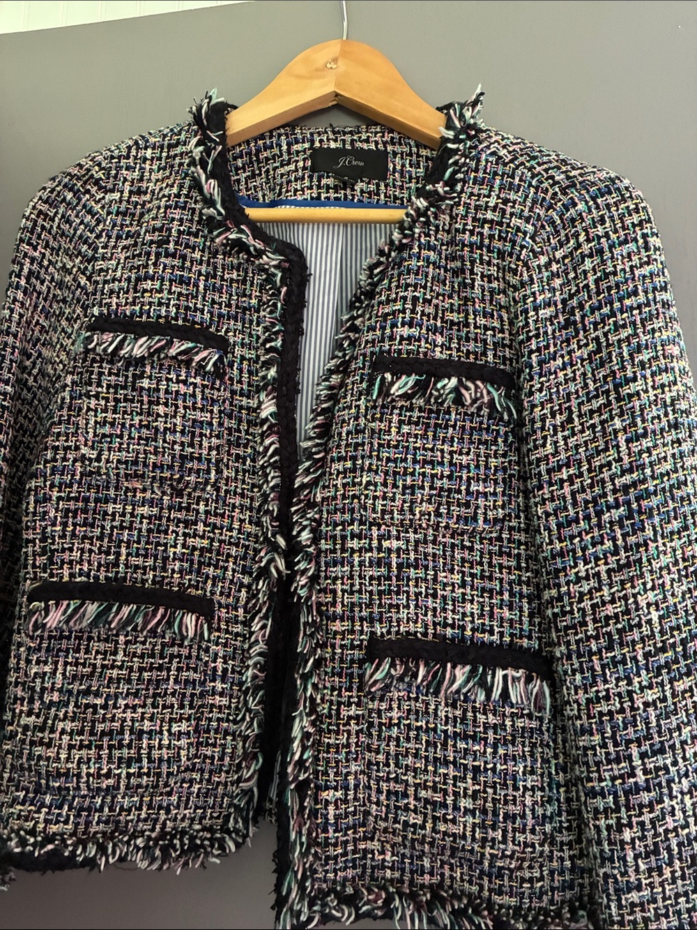 JCrew Tweedy Blazer Sz 2!